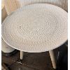 Image 2 : LOT OF 2 - PATTERNED CHINESE PAPER LAMP & SIDE TABLE