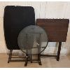 Image 1 : LOT OF 3 - FOLDING TABLES