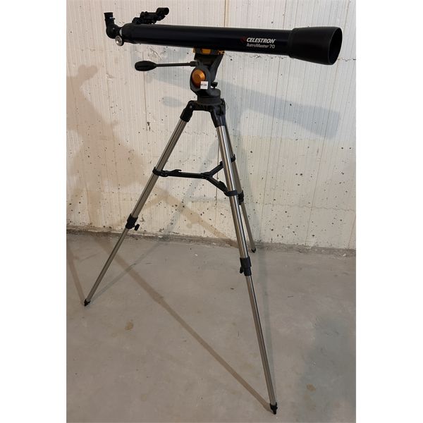 CELESTON ASTRO MASTER 20 MODEL TELESCOPE W/ TRIPOD - CLEAR
