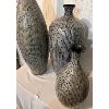 Image 2 : LOT OF 3 - DESIGNER VASES - LARGEST IS 29 INCHES