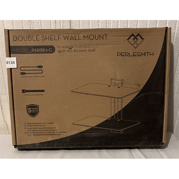 PERLESMITH AUDIO / VIDEO EQUIPMENT SHELF - NEW