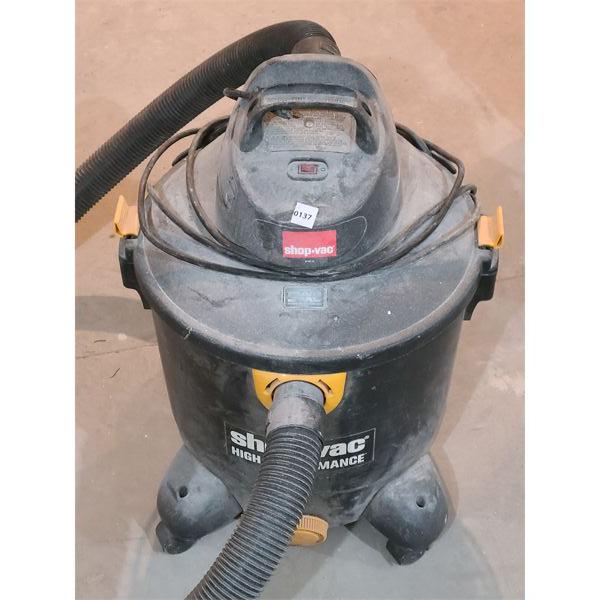 SHOP VAC - WORKING