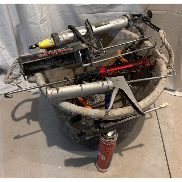 JOB LOT - CAULKING / SPRAY GUNS