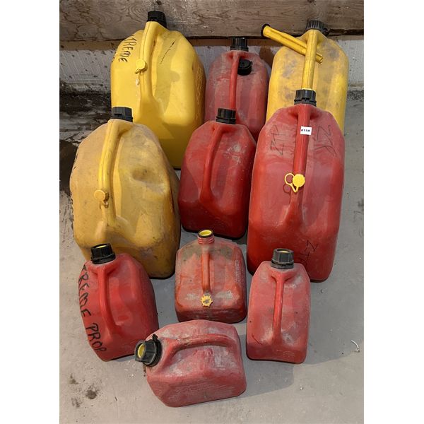 JOB LOT - FUEL CANS - DIESEL / GAS