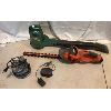 Image 1 : LOT OF 3 - ELEC LEAF BLOWER, BD BATTERY HEDGE TRIMMER & SUPERIOR 1/4 HP PUMP