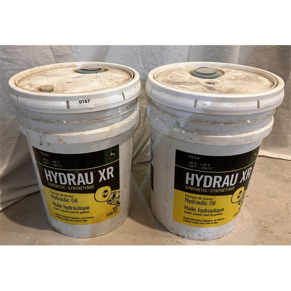 APPROX 6 GAL CTD SYN HYD OIL