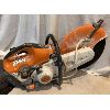 Image 2 : STIHL TS420 CONCRETE SAW W/ 5 X SPARE BLADES - WORKING
