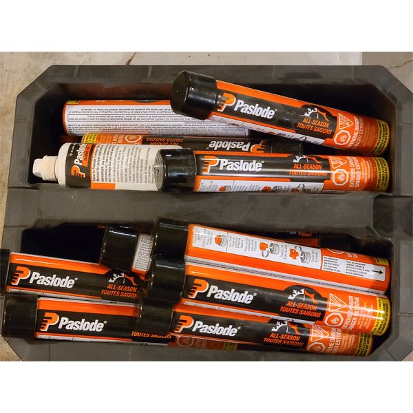 LOT OF 15 - PASLODE POWER CHARGES