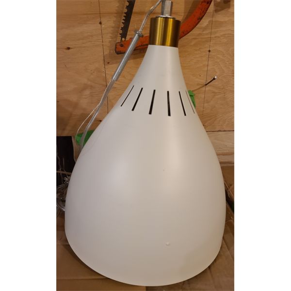 LOT OF 2 - LARGE PENDANT LIGHTS 