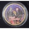 Image 3 : LOT OF 2 - COLOURIZED MICHAEL JACKSON TOKEN SET AND US BARACK OBAMA $1 COIN