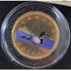 Image 2 : LOT OF 2 - 2002 COLOURIZED LOONIE AND 1971 BC SILVER DOLLAR