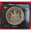 Image 3 : LOT OF 2 - 2002 COLOURIZED LOONIE AND 1971 BC SILVER DOLLAR