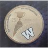 Image 2 : LOT OF 2 - COMMEMORATIVE GREY CUP COIN & STAMP SETS - ESKIMOS & BLUE BOMBERS 