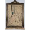 Image 1 : SIGNED VICTORIAN THEMED TAPESTRY W/ FRAME