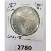Image 1 : 1967 CDN SILVER DOLLAR