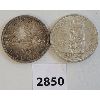 Image 1 : LOT OF 2 - CDN SILVER DOLLARS - 1958 & 1965