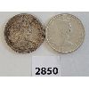 Image 2 : LOT OF 2 - CDN SILVER DOLLARS - 1958 & 1965
