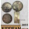 2855  LOT OF 3  CDN SILVER DOLLARS  1935 and 1961 x 2 