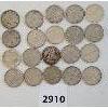 Image 2 : LOT OF 20 - CDN SILVER 10 CENT PIECES INCL 1942-1953