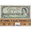 Image 1 : CDN 1954 DEVIL'S FACE $1 BANKNOTE 