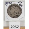 Image 1 : U.S.A. 1892 MORGAN SILVER DOLLAR