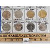 Image 2 : LOT OF 19 - UNCIRCULATED U.S.A. KENNEDY 50CENT PCS & TOKENS INCL ROYAL WEDDING