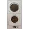 Image 2 : LOT OF 2 - MASONIC 1CENT COINS