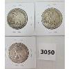 Image 2 : LOT OF 3 - U.S.A. WALKING LIBERTY 50CENT PCS INCL 1941, 1943 & 1947