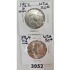 Image 1 : LOT OF 2 - U.S.A. UNCIRCULATED 50CENT PCS INCL 1962 & 1964