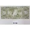 Image 2 : 1937 CDN UNCIRCULATED $20 BANKNOTE 