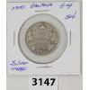 Image 1 : 1900 CDN 50 CENT .925 SILVER COIN 