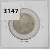 Image 2 : 1900 CDN 50 CENT .925 SILVER COIN 