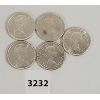Image 2 : LOT OF 5 - CDN 50 CENT PIECES - 1962, '63, '64, '65 & '66