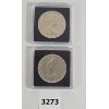 Image 2 : LOT OF 2 - RCM 1987 & 1988 SILVER DOLLARS