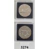 Image 1 : LOT OF 2 - RCM 1982 & 1984 SILVER DOLLARS