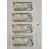 Image 1 : LOT OF 100 - UNCIRCULATED SEQUENTIAL CDN $1 BANKNOTES