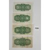 Image 2 : LOT OF 4 - 1923 DOMINION OF CANADA 25 CENT SHINPLASTERS