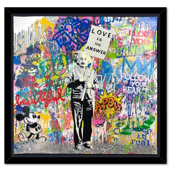 Einstein By Mr Brainwash Original