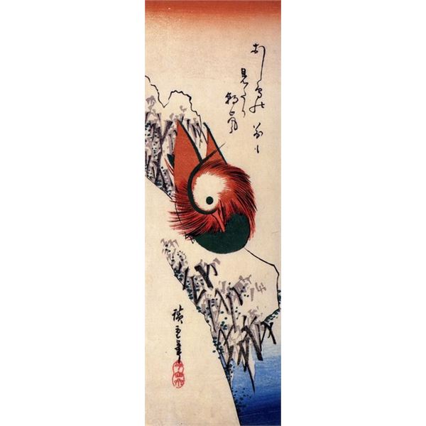 Hiroshige Mandarin Duck