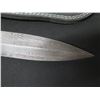 Image 2 : Damascus Blade Knife in Black Sheath 15"L