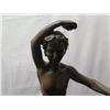 Image 2 : European Bronze Finery Dancing Figure Sculpture Signed E. Picault 15"H