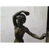 Image 2 : European Bronze Finery Dancing Figure Sculpture Signed E. Picault 15"H