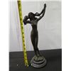 Image 8 : Bronze Dancing Female Sculpture Signed Jean Patou 15"H