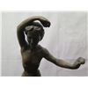 Image 2 : European Bronze Finery Dancing Figure Sculpture Signed E. Picault 15"H