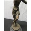Image 3 : European Bronze Finery Dancing Figure Sculpture Signed E. Picault 15"H