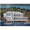 Image 2 : Corinthian Hotel Club Artwork Signed by Artist William Gregg, Framed & Matted 12"x11"