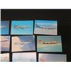 Image 2 : Qty 16 Airplane Postcards, Misc Airlines & Planes