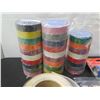 Image 2 : Multiple Colored Electrical Tape Rolls: Scotch, X-Treme Tape, 3M Temflex, Hooks, etc