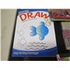 Image 8 : Multiple Art Supplies, Canvas Panels, Phone Holder, NeoLucida XL Camera, Reading Glasses, etc