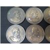 Image 2 : Qty 12 Commandant Jacques Yves Cousteau La Calypso Medallions 3.5" Dia
